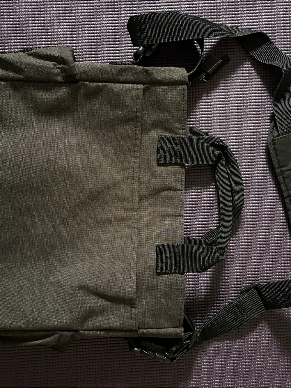🍼Skip Hop ICONIC duo deluxe charcoal grey diaper Bag EUC w changing pad
